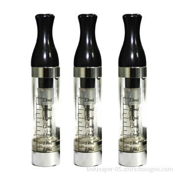 Best Clearomizer T2 Atomizers, Holds Up 2.4mL E-liquid with Low-resistance Coil